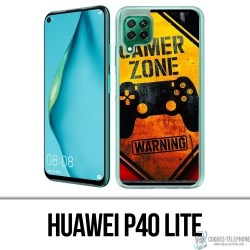 Huawei P40 Lite Case - Gamer Zone Warning