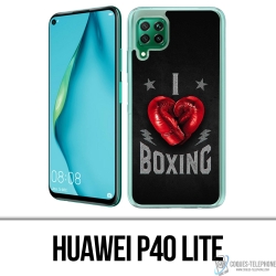 Huawei P40 Lite Case - Ich liebe Boxen