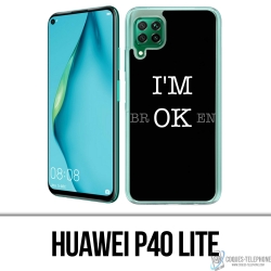 Huawei P40 Lite Case - Ich bin ok defekt
