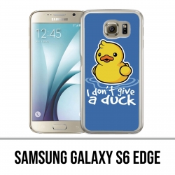 Custodia per Samsung Galaxy S6 Edge - I Dont Give A Duck