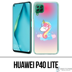 Coque Huawei P40 Lite - Licorne Nuage