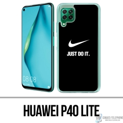 Coque Huawei P40 Lite - Nike Just Do It Noir