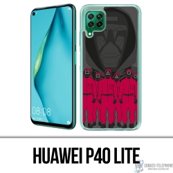 Huawei P40 Lite Case - Tintenfisch-Spiel Cartoon Agent