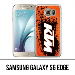 Coque Samsung Galaxy S6 EDGE - Ktm Logo Galaxy