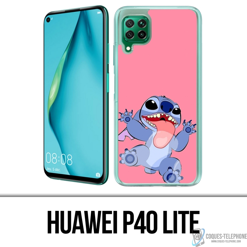 Coque Huawei P40 Lite - Stitch Langue