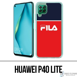 Custodia per Huawei P40 Lite - Fila Blu Rosso