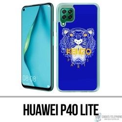 Huawei P40 Lite Case - Kenzo Blue Tiger