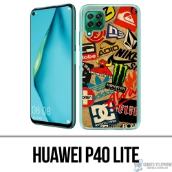 Huawei P40 Lite Case - Vintage Skate Logo