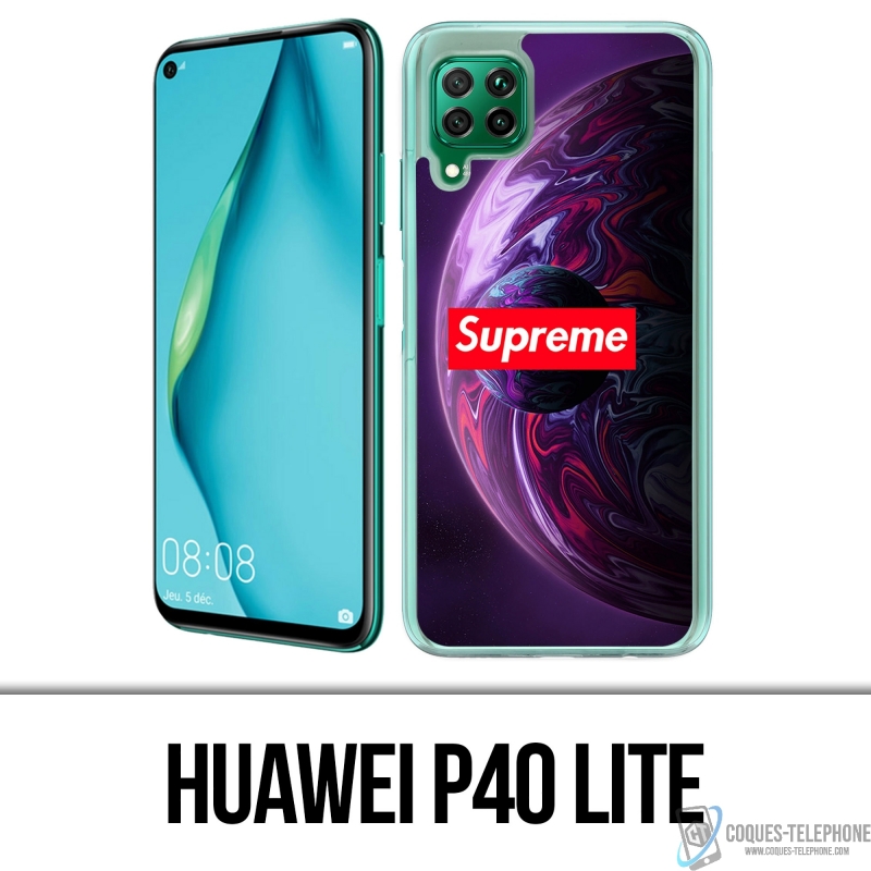 Coque Huawei P40 Lite - Supreme Planete Violet