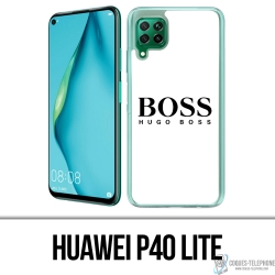 Coque Huawei P40 Lite - Hugo Boss Blanc