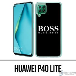 Custodia Huawei P40 Lite - Hugo Boss Nera