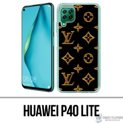 Huawei P40 Lite Case - Louis Vuitton Gold