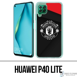 Custodia Huawei P40 Lite - Logo moderno Manchester United