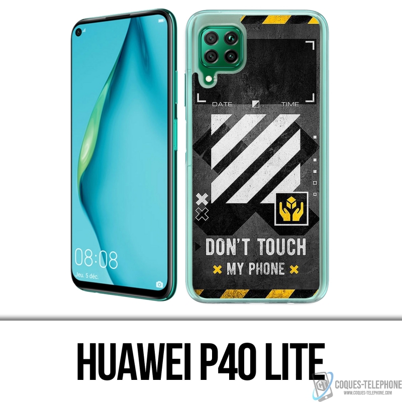 Funda para Huawei P40 Lite - Blanco roto, incluye teléfono táctil