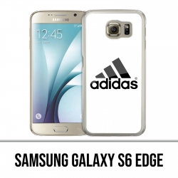 Custodia edge Samsung Galaxy S6 - Logo Adidas bianco