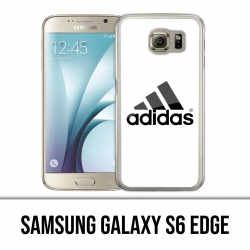 Samsung Galaxy S6 Edge Hülle - Adidas Logo Weiß
