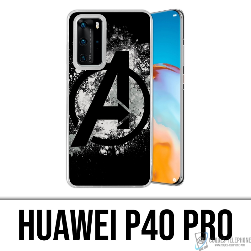 Custodia Huawei P40 Pro - Logo Avengers Splash