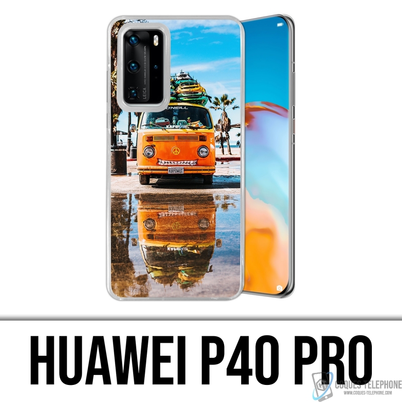 Coque Huawei P40 Pro - Combi VW Plage Surf