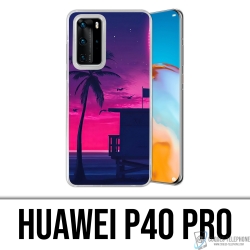 Funda para Huawei P40 Pro - Miami Beach Morado