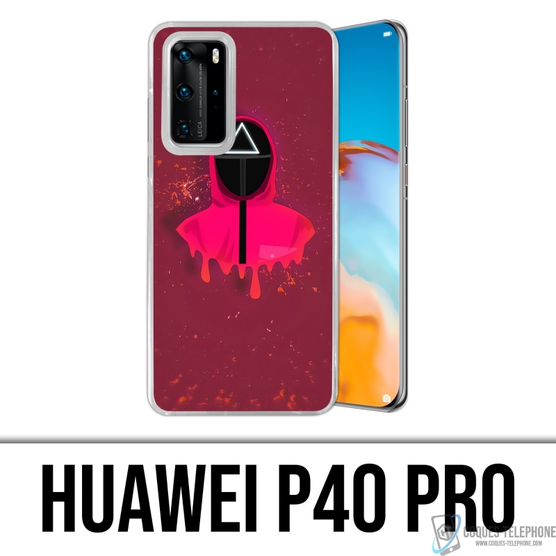 Huawei P40 Pro Case - Squid Game Soldier Splash