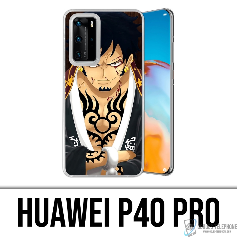 Custodia Huawei P40 Pro - One Piece Trafalgar Law