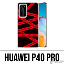 Funda Huawei P40 Pro - Advertencia de peligro