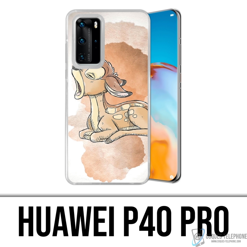 Custodia Huawei P40 Pro - Disney Bambi Pastello