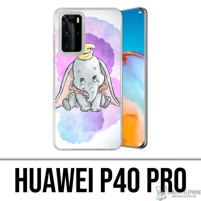 Custodia Huawei P40 Pro - Disney Dumbo Pastello