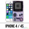 Coque iPhone 4 / 4S - Game Boy Color Violet