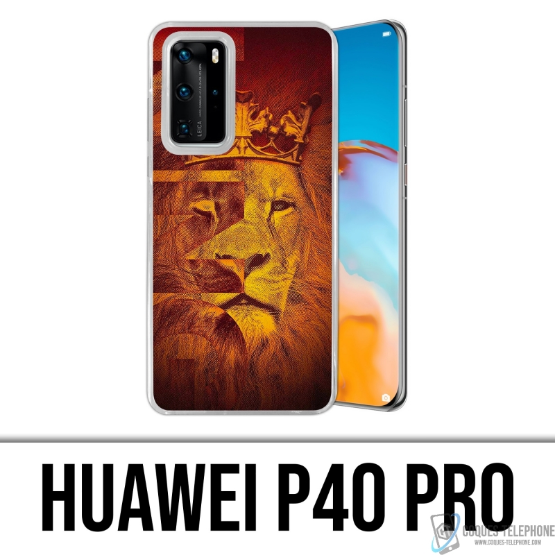 Huawei P40 Pro Case - King Lion