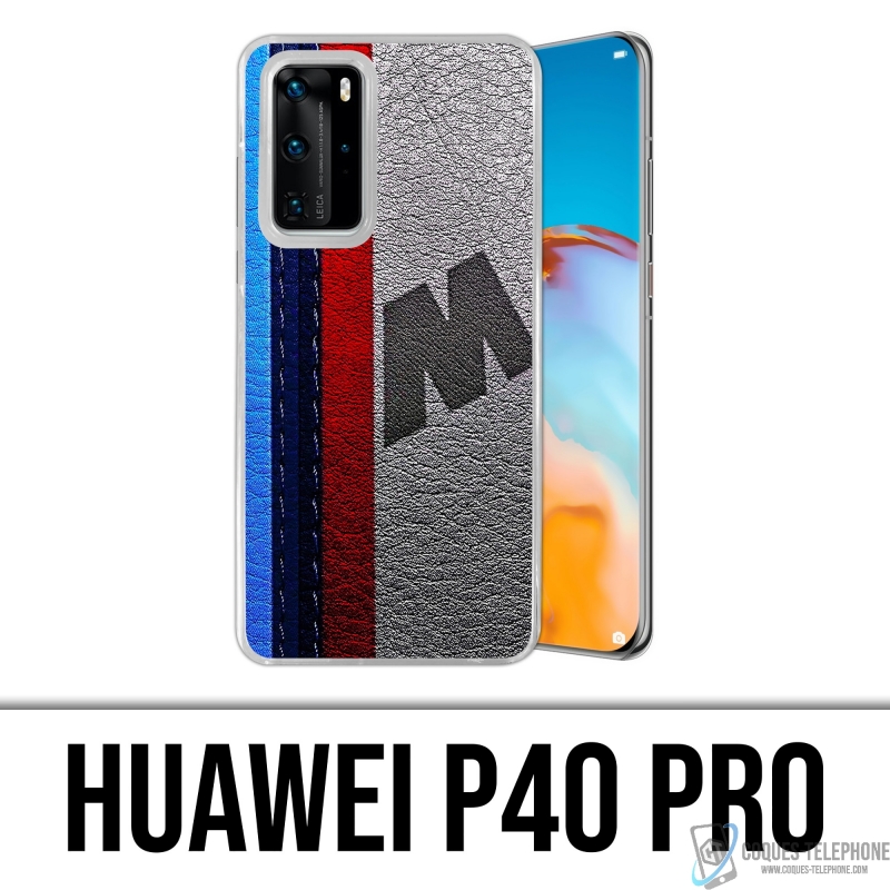 Huawei P40 Pro Case - M Performance Leather Effect