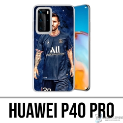 Coque Huawei P40 Pro - Messi PSG Paris Splash