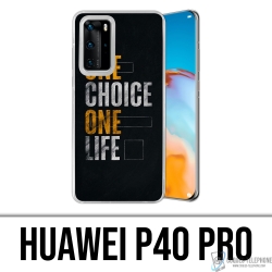Custodia Huawei P40 Pro - Una scelta di vita
