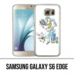 Coque Samsung Galaxy S6 EDGE - Alice Au Pays Des Merveilles Pokémon