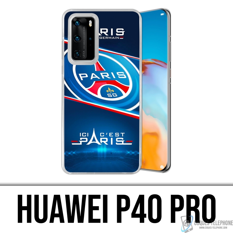Custodia Huawei P40 Pro - PSG Ici Cest Paris