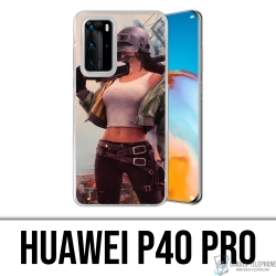 Huawei P40 Pro Case - PUBG Girl