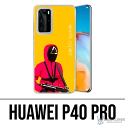 Funda para Huawei P40 Pro - Squid Game Soldier Cartoon