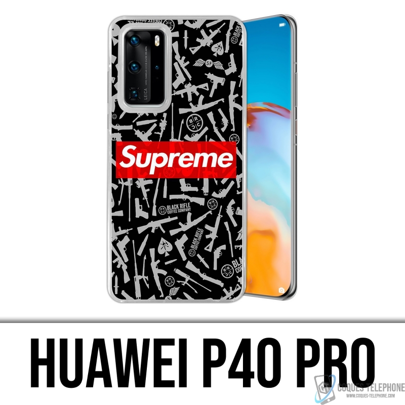 Coque Huawei P40 Pro - Supreme Black Rifle
