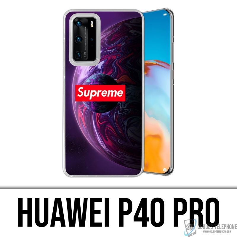 Huawei P40 Pro Case - Supreme Planet Purple