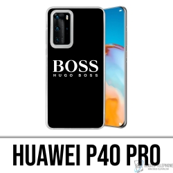 Funda para Huawei P40 Pro - Hugo Boss Negro
