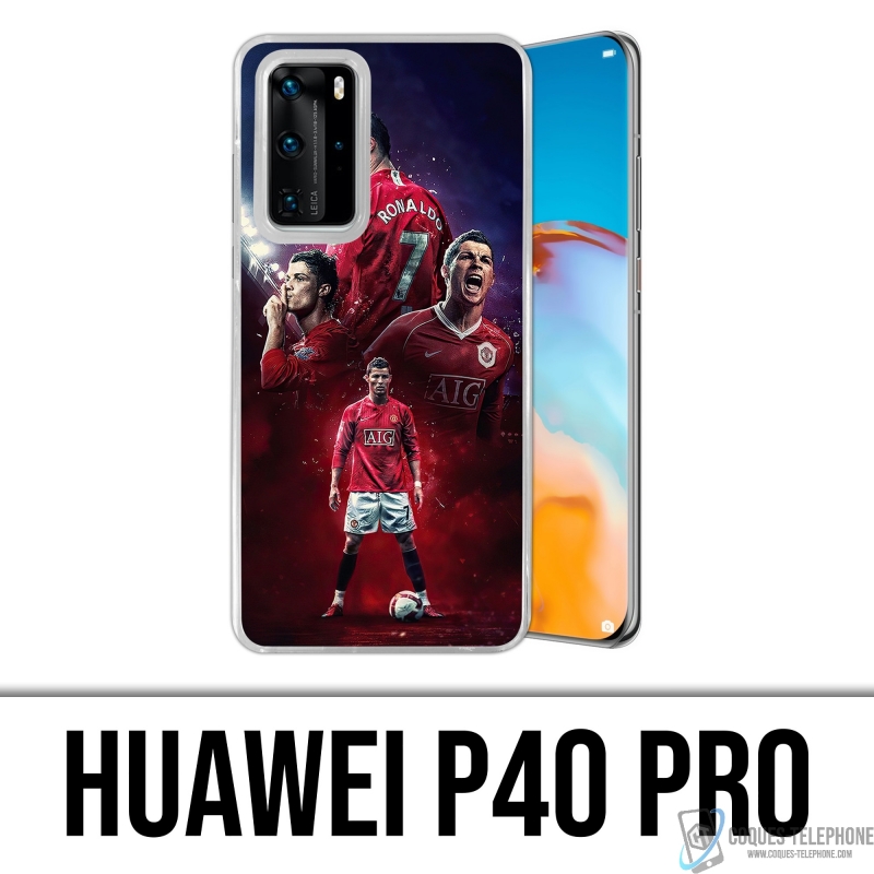 Huawei P40 Pro case - Ronaldo Manchester United