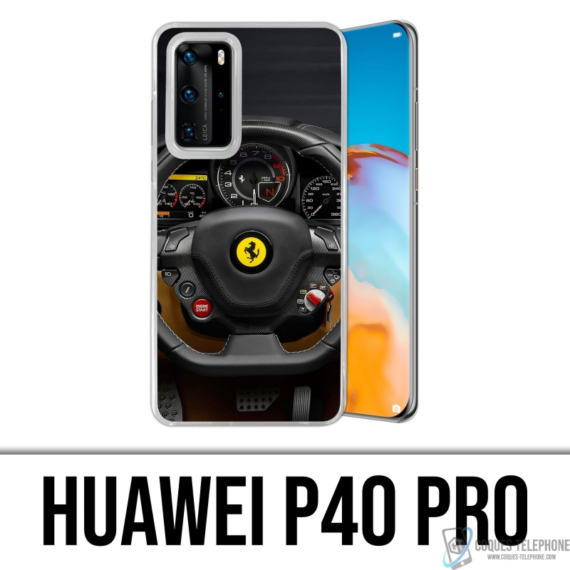 Huawei P40 Pro case - Ferrari steering wheel