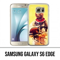 Custodia edge Samsung Galaxy S6 - Animal Astronaut Cat