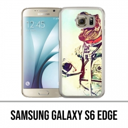 Carcasa Samsung Galaxy S6 edge - Animal Astronaut Dinosaur