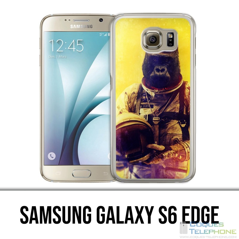 Samsung Galaxy S6 edge case - Animal Astronaut Monkey