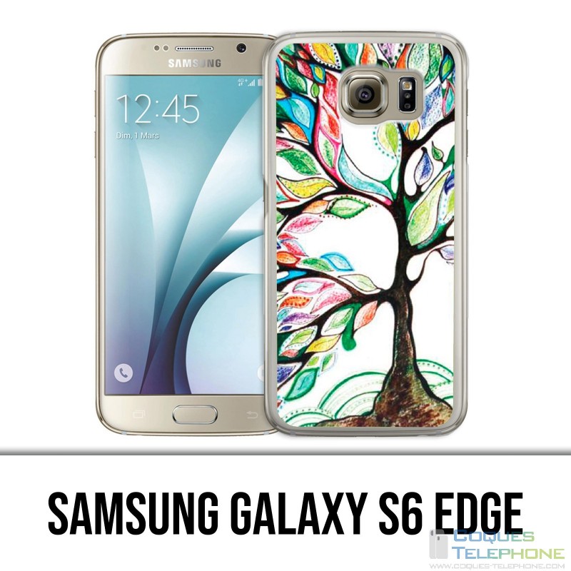 Samsung Galaxy S6 edge case - Multicolored Tree