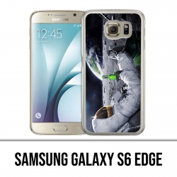 Coque Samsung Galaxy S6 EDGE - Astronaute Bière