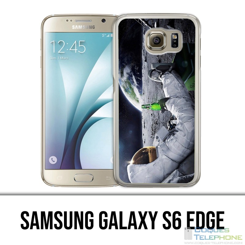 Samsung Galaxy S6 Edge Hülle - Astronaut Bieì € Re