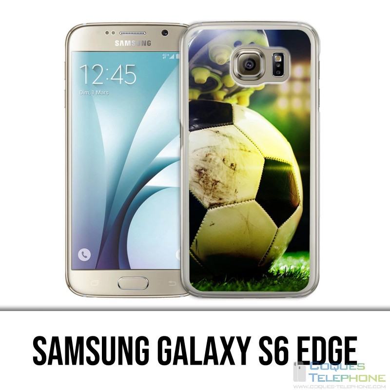 Samsung Galaxy S6 Edge Case - Football Soccer Ball