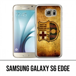 Coque Samsung Galaxy S6 EDGE - Barcelone Vintage Football